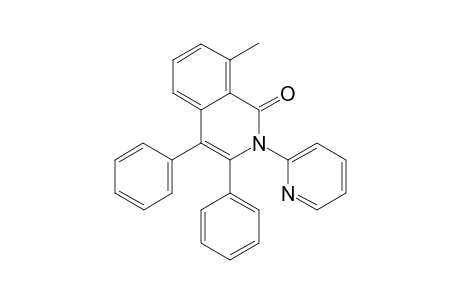 8-Methyl-3, 4-diphenyl-2-(pyridin-2-yl) isoquinolin-1(2H)-one