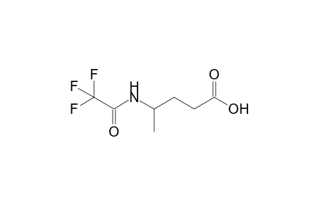 4-[(2,2,2-trifluoro-1-oxoethyl)amino]pentanoic acid