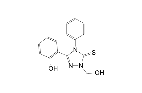 2-(hydroxymethyl)-5-(2-hydroxyphenyl)-4-phenyl-2,4-dihydro-3H-1,2,4-triazole-3-thione