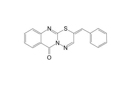 2-Benzylidene-(1,4,5)-thiadiazino[2,3-b]quinazolin-6-one