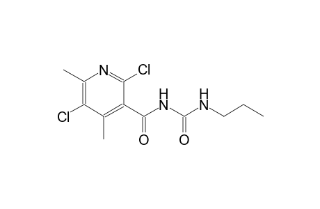 urea, N-[(2,5-dichloro-4,6-dimethyl-3-pyridinyl)carbonyl]-N'-propyl-