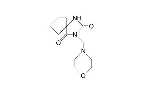 3-Morpholinomethyl-1,3-diaza-spiro(4.4)nonane-2,4-dione