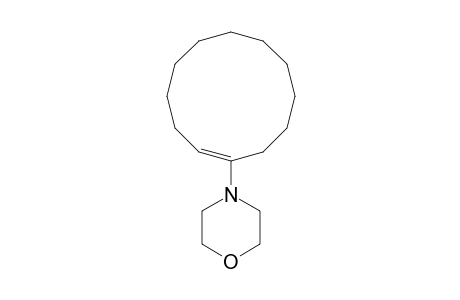 Morpholine, 4-(1-cyclododecen-1-yl)-