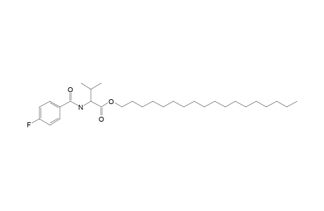 L-Valine, N-(4-fluorobenzoyl)-, octadecyl ester