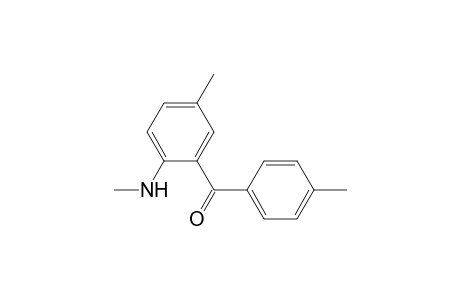 Methanone, [5-methyl-2-(methylamino)phenyl](4-methylphenyl)-