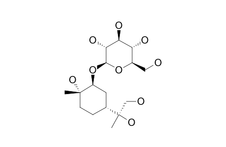 (1S,2S,4R,8R)-PARA-MENTHANE-1,2,8,9-TETROL-2-O-BETA-D-GLUCOPYRANOSIDE