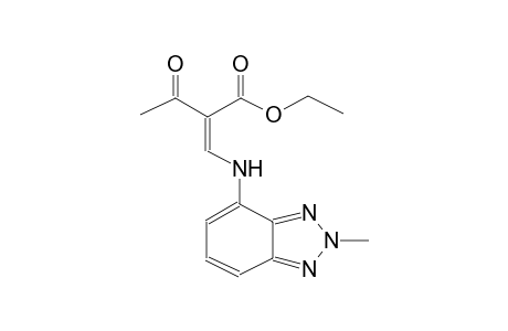 4-[N-(2'-{Ethoxycarbonyl}-2'-acetylethylene)amino]-2-methylbenzotriazole