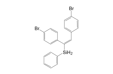 (E)-(1,2-Bis(4-bromophenyl)vinyl)(phenyl)silane