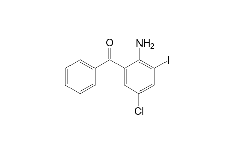 2-Amino-3-iodo-5-chlorobenzophenone