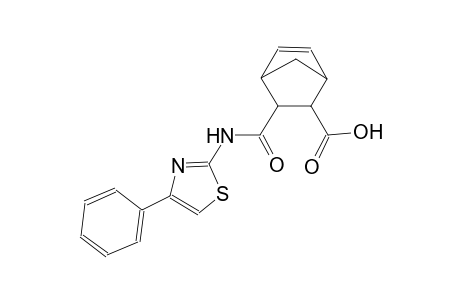 3-{[(4-phenyl-1,3-thiazol-2-yl)amino]carbonyl}bicyclo[2.2.1]hept-5-ene-2-carboxylic acid