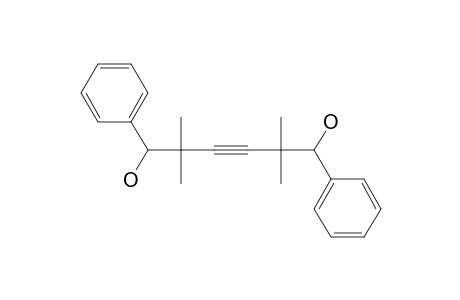 2,2,5,5-tetramethyl-1,6-di(phenyl)hex-3-yne-1,6-diol