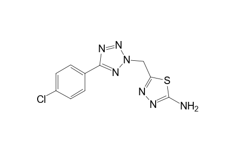 1,3,4-Thiadiazol-2-amine, 5-[[5-(4-chlorophenyl)-2H-1,2,3,4-tetrazol-2-yl]methyl]-