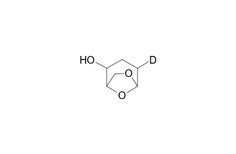 6,8-Dioxabicyclo(3.2.1)octan-2l-ol-4-D1