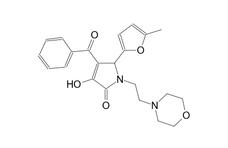 4-benzoyl-3-hydroxy-5-(5-methyl-2-furyl)-1-[2-(4-morpholinyl)ethyl]-1,5-dihydro-2H-pyrrol-2-one