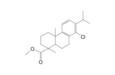 1-Phenanthrenecarboxylic acid, 8-chloro-1,2,3,4,4A,9,10,10A-octahydro-1,4A-dimethyl-7-(1-methylethyl)-, methyl ester, [1R-(1.alpha.,4A.beta.,10A.alpha.)]-