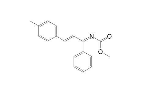 (NZ)-N-[(E)-1-phenyl-3-(p-tolyl)prop-2-enylidene]carbamic acid methyl ester