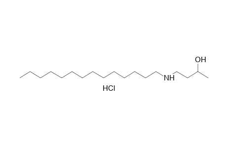 4-(tetradecylamino)-2-butanol, hydrochloride