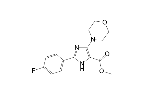 Methyl 2-(4-fluorophenyl)-4-(4-morpholinyl)-1H-imidazole-5-carboxylate