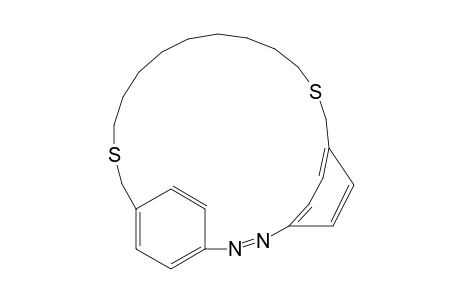 9,19-Dithia-2,3-diazatricyclo[19.2.2.24,7]heptacosa-2,4,6,21,23,24,26-heptaene, (E)-