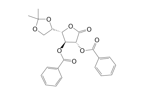 2,3-DI-O-BENZOYL-5,6-O-ISOPROPYLIDENE-D-GALACTONO-1,4-LACTONE