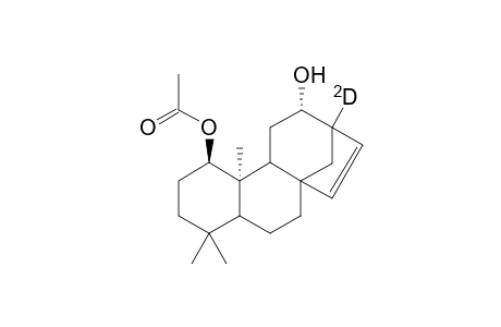 ent-1.beta.-acetoxy-12.alpha-hydroxy-13-deuterio-16(13)-12,11(12)-13-diabeo-17-norbeyer-15-ene