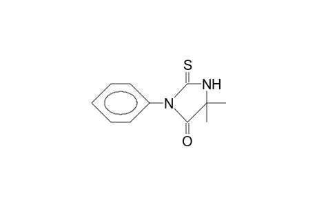 5,5-Dimethyl-3-phenyl-2-thioxo-4-imidazolidinone