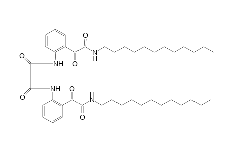 N,N'-bis[2-[2-(dodecylamino)-1,2-dioxoethyl]phenyl]oxamide