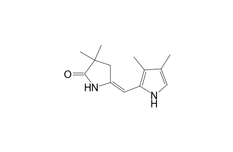 2-Pyrrolidinone, 5-[(3,4-dimethyl-1H-pyrrol-2-yl)methylene]-3,3-dimethyl-, (E)-