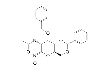 2-ACETAMIDO-3-O-BENZYL-4,6-O-BENZYLIDENE-2-DEOXY-D-ALLONHYDROXIMO-1,5-LACTONE