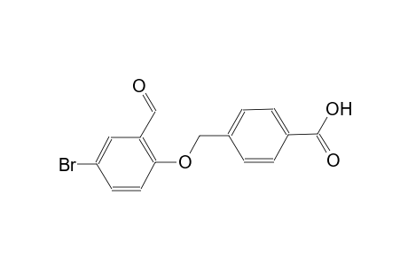 4-[(4-bromo-2-formylphenoxy)methyl]benzoic acid