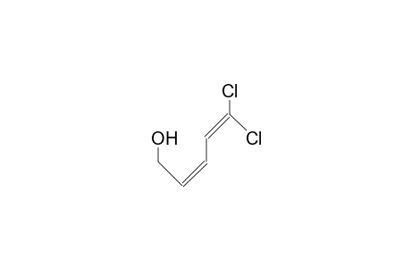 (2Z)-5,5-Dichloro-2,4-pentadien-1-ol