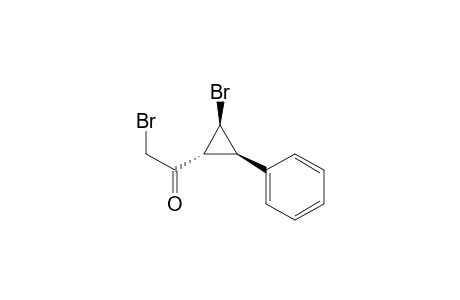 (1R,2S,3R)-2-Bromo-3-phenylcyclopropyl Bromomethyl Ketone