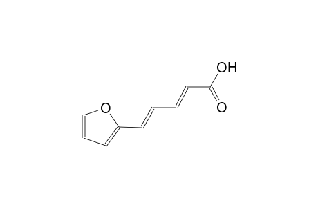 2,4-pentadienoic acid, 5-(2-furanyl)-, (2E,4E)-