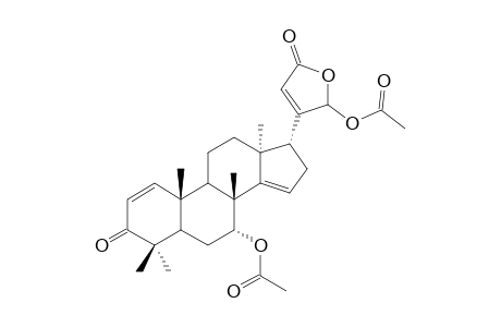 7-ALPHA,21-DIACETOXY-3-OXO-24,25,26,27-TETRANORAPOTIRUCALL-1,14,20(22)-TRIEN-21,23-OLIDE