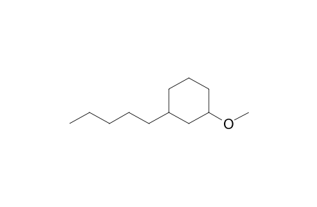 1-Methoxy-3-pentylcyclohexane