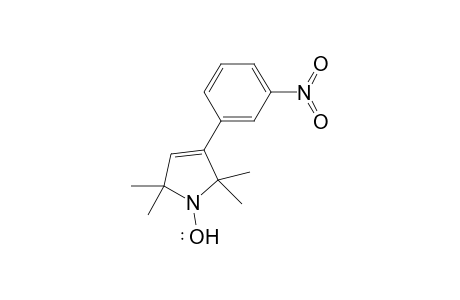 [3-(3'-Nitrophenyl)-2,2,,5,5-tetramethyl-2,5-dihydro-1H-pyrrol-1-yl]oxyl - Radical structure