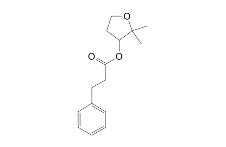2,2-DIMETHYL-3-TETRAHYDROFURANYL-HYDROCINNAMATE