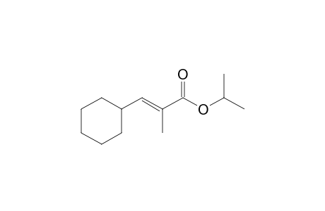 (E)-3-cyclohexyl-2-methyl-2-propenoic acid propan-2-yl ester