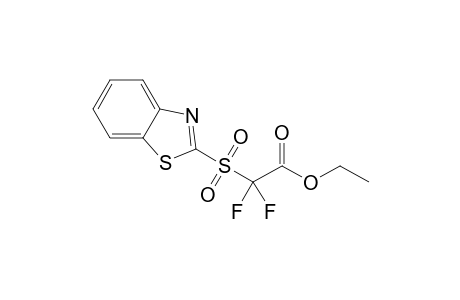 Ethyl 2-(2-benzothiazolylsulfonyl)-2,2-difluoro-ethanoate
