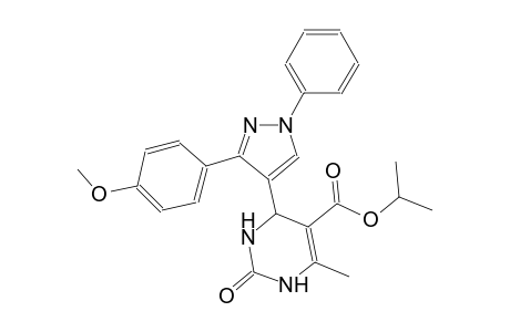 5-pyrimidinecarboxylic acid, 1,2,3,4-tetrahydro-4-[3-(4-methoxyphenyl)-1-phenyl-1H-pyrazol-4-yl]-6-methyl-2-oxo-, 1-methylethyl ester