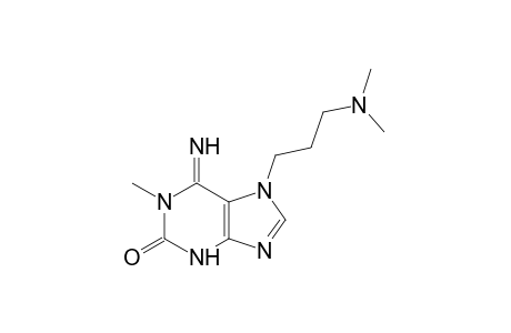 7-[3-(dimethylamino)propyl]-1-methylisoguanine