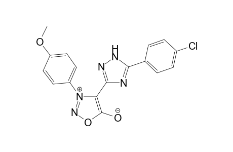 5-(4-Chlorophenyl)-3-[3-(4-methoxyphenyl)sydnon-4-yl]-1H-[1,2,4]triazole