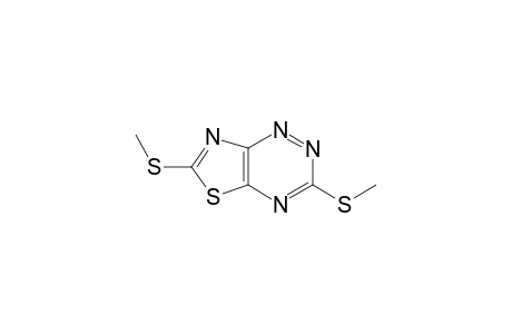 Thiazolo[5,4-e]-1,2,4-triazine, 3,6-bis(methylthio)-