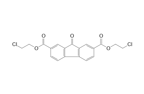 9-OXOFLUORENE-2,7-DICARBOXYLIC ACID, BIS(2-CHLOROETHYL) ESTER