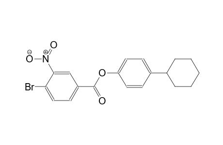 benzoic acid, 4-bromo-3-nitro-, 4-cyclohexylphenyl ester