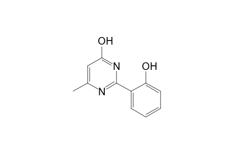 2-(2-Hydroxyphenyl)-6-methyl-4-pyrimidinol