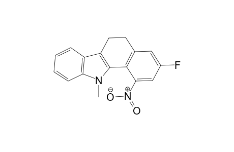 3-Fluoro-11-methyl-1-nitro-6,11-dihydro-5H-benzo[a]carbazole
