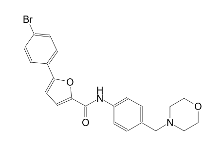 5-(4-bromophenyl)-N-[4-(4-morpholinylmethyl)phenyl]-2-furamide