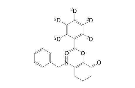 2-(Pentadeuterio-benzoyloxy)-3-(N-benzylamino)cyclohex-2-en-1-one