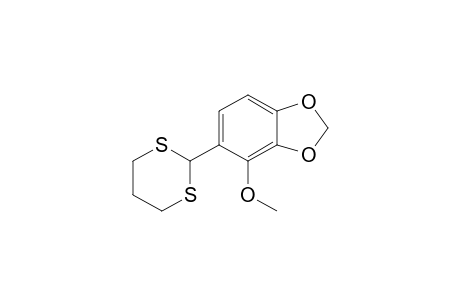 5-(1,3-dithian-2-yl)-4-methoxy-1,3-benzodioxole